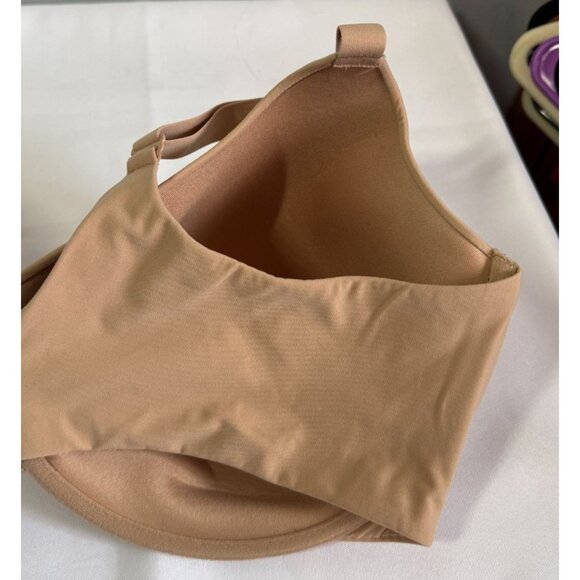SKIMS Nude Underwire Bra 44DD Lightly Padded Adjustable Straps - Picture 7 of 11